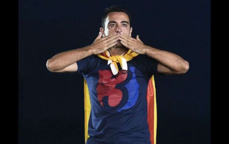 Xavi anhela trabajar para el club en el que nació y triunfó. AFP / ARCHIVO