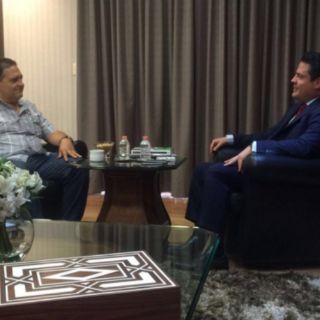 Aristóteles busca erradicar la violencia con apoyo del hijo de Pablo Escobar