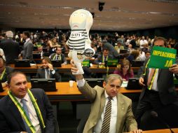 En caso de que el Senado acepte las acusaciones, la presidenta deberá separarse del cargo durante 180 días. EFE / F. Bizerra