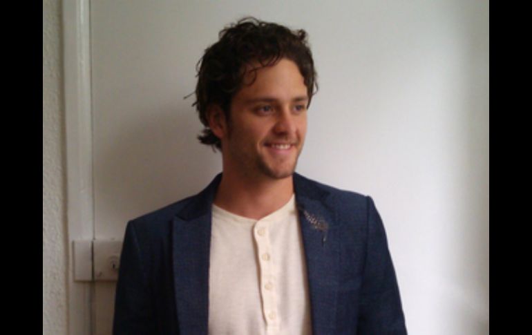 El actor mexicano y ex RBD grabará la serie en Colombia. TWITTER / @christopheruck