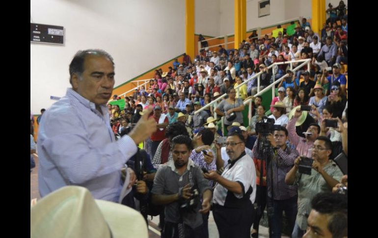 Astudillo insiste en hacer lo posible para disminuir los índices delictivos. NTX / Archivo