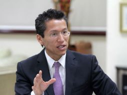 Aristóteles Núñez, titular del Servicio de Administración Tributaria. SUN / C. Mejía