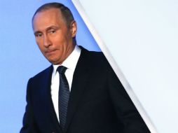 Vladimir Putin asegura que a EU le molesta la unidad de su pueblo. AP / D. Lovetsky
