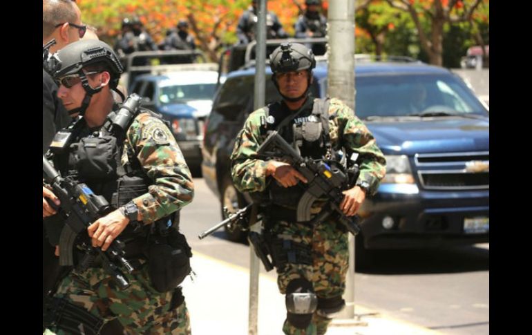 En el operativo de captura participaron elementos de la Sedena, la Marina, la PGR y la división de inteligencia de la PF. EL INFORMADOR / ARCHIVO