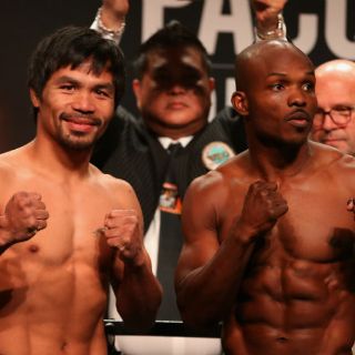 Pacquiao y Bradley 'noquean' la báscula en Las Vegas
