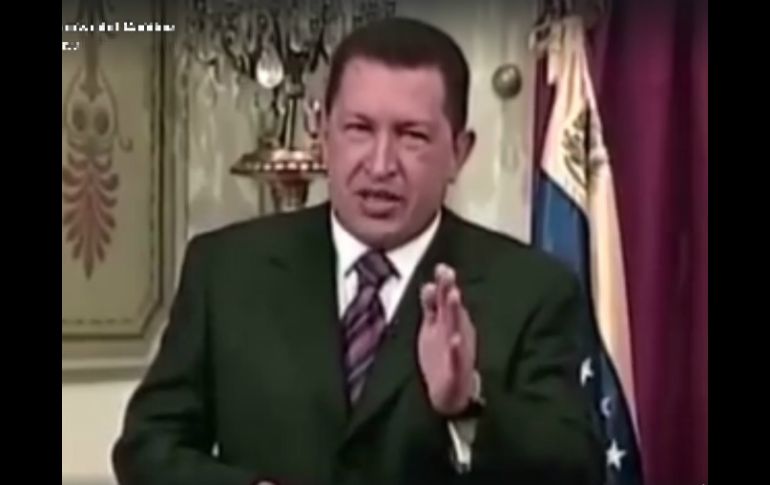 Imagen del video en el que Hugo Chávez asegura que ''el pueblo debe juzgar a sus a sus gobernantes''. FACEBOOK / Henrique Capriles Radonski