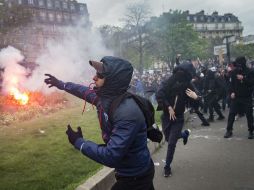 Este sábado participaron estudiantes y sindicalistas principalmente. EFE / I. Langsdon