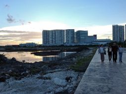 El Fonatur donó 107.6 hectáreas a Cancún para habilitarlas como un parque, hoy conocido como 'Malecón Tajamar'. SUN /