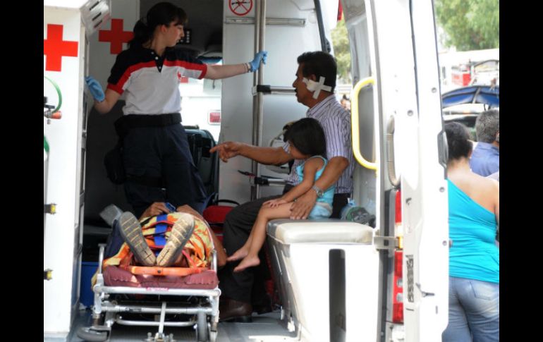 Los lesionados fueron trasladados al Hospital General, al IMSS y al Hospital General Donato G. Alarcón. SUN / ARCHIVO