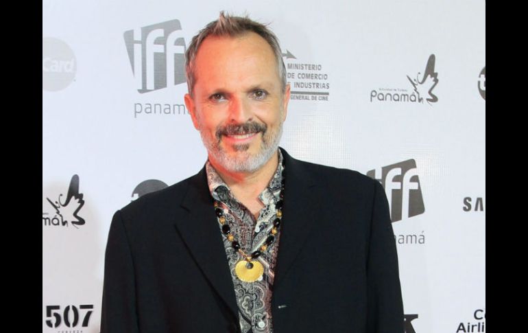 El cantante español en el Festival Internacional de Cine de Panamá. EFE / A. Bolivar