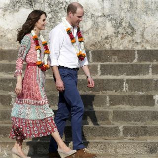 Príncipe Guillermo y Catalina inician visita a la India