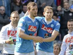 El cuadro napolitano salió adelante sin su estrella. EFE / C. Fusco