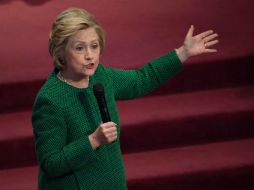 Verán si se manejó información secreta transmitida por el servidor electrónico privado de Clinton. AP / B. Smith