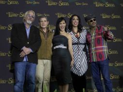 De izquierda a derecha: Enrique Rocha, Héctor Bonilla, Susana Zabaleta, Regina Orozco y Francisco Céspedes. SUN / ESPECIAL