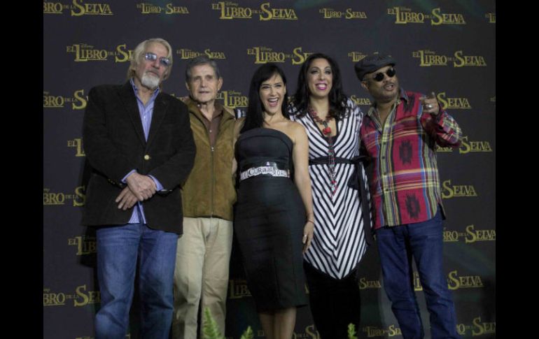 De izquierda a derecha: Enrique Rocha, Héctor Bonilla, Susana Zabaleta, Regina Orozco y Francisco Céspedes. SUN / ESPECIAL