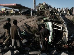 Todos eran nuevos reclutas del ejército que viajaban en un autobús. AP / M. Anwar Danishyar