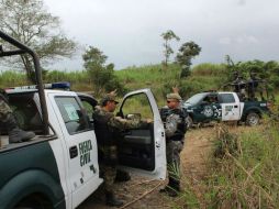 Fueron trasladados a los municipios de Minatitlán y Coatzacoalcos un total de 200 policías estatales y 100 de Fuerza Civil. EFE / ARCHIVO