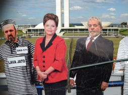 Se filtró un mensaje del vicepresidente ensayando ya el discurso de la destitución. AFP / A. Anholete