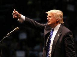 Una victoria cómoda el próximo 19 de abril ayudaría a Trump a recuperar el impulso de su campaña. AFP / E. Muñoz