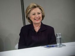 La ex secretaria de estado subraya que su rival está equivocado y va contra los valores de EU. AFP / E. Thayer