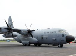 El 'cazahuracanes' es operado por la Fuerza Aérea de EU, en coordinación con la Sedena y Semarnat. TWITTER / @conagua_mx