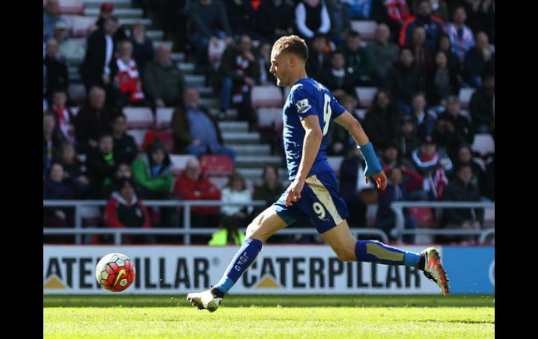 Vardy ha sido la sensación en Inglaterra con 20 tantos en Liga. EFE / ARCHIVO