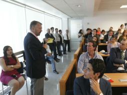 Castañeda se presenta en la Universidad Panamericana para dar una conferencia. EL INFORMADOR / A. Camacho