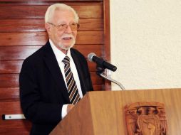 Martínez fue investigador titular del Centro de Ciencias Aplicadas y Desarrollo Tecnológico. ESPECIAL / dgcs.unam.mx