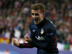 Griezmann anotó al minuto 37 y por la via del penal al 87. EFE / K. Huesca