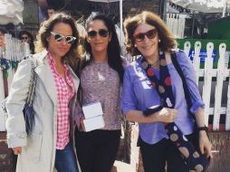 Del Castillo publicó la imagen en Instagram en la que escribió 'Aquí celebrando a mi heroína'. TWITTER / @katedelcastillo