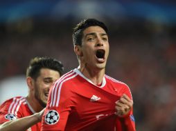 El delanterio mexicano afirma que demostraron que pueden competir con quien sea. AFP / F. Leong