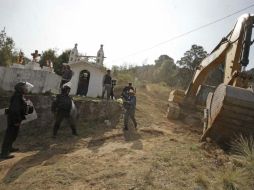 Debido a la construcción de la Autopista Toluca-Naucalpan, siete casas en Xochicuautla se demolieron. SUN / J. Alvarado
