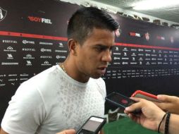 Juan Carlos Medina es el único jugador del actual plantel del Atlas que tiene gol en el Clásico Tapatío. TWITTER / @atlasfc