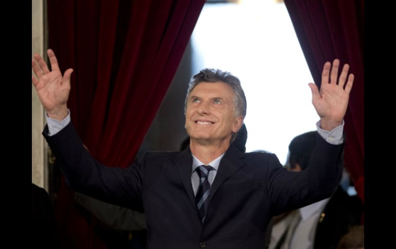 Macri explicó que terminar con la situación irregular de la deuda permitirá multiplicar las inversiones. AP / ARCHIVO