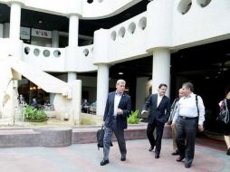 Aristóteles está en su último día de actividades en el país de Medio Oriente. TWITTER / @AristotelesSD