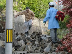 Alrededor de 44 mil personas fueron a refugios, pero algunos regresaron a sus casas por la mañana. AP / S. Nishizume/Kyodo News