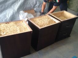 La droga fue puesta a disposición de un agente del Ministerio Público. ESPECIAL / PGR Jalisco