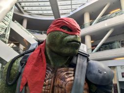 Las cuatro tortugas estarán también en Guadalajara del 22 al 28 de abril. TWITTER / @ParamountMexico