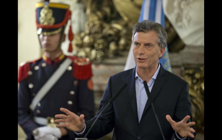 El gobierno del presidente Mauricio Macri inició un proceso de reaproximación con el FMI desde su llegada al cargo. AP / ARCHIVO
