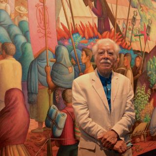 Arturo Estrada destaca función social del muralismo