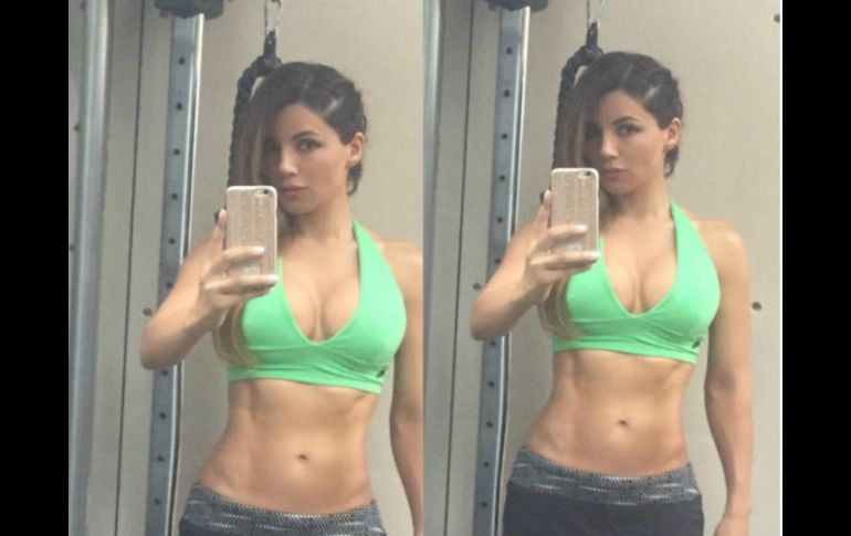 ''Cuido mucho mi cuerpo pues considero que es una de mis mejores armas para conquistarlo'', dice Núñez en relación a su marido. INSTAGRAM / aleidanunez