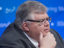 Carstens comentó que es importante destacar los posibles escenarios a la baja o riesgos. EFE / M. Reynolds