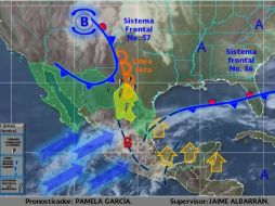 La Conagua pronostica para el fin de semana lluvias puntuales, vientos fuertes y tormentas eléctricas. TWITTER / @PCcoahuila