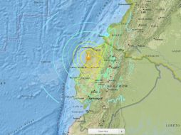 El Centro de Alerta de Tsunamis del Pacífico señaló que era posible que algunas costas registraran olas de tsunami peligrosas. NTX / Cortesía
