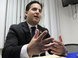 Damián Zepeda, secretario general del PAN. SUN / ARCHIVO