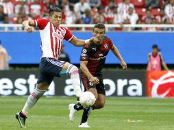 Bergessio reconoce que ha sido un muy mal torneo el del Atlas. EFE / U. Ruiz