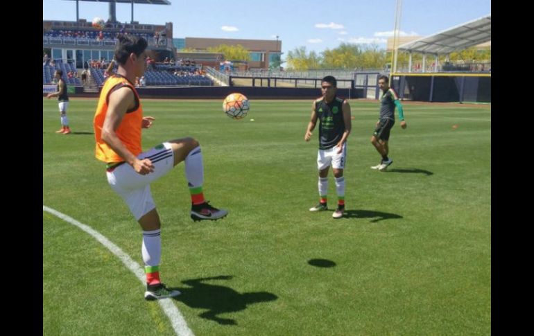 El Tri cerrará esta pequeña gira por suelo estadounidense el domingo 24. TWITTER / @miseleccionmx