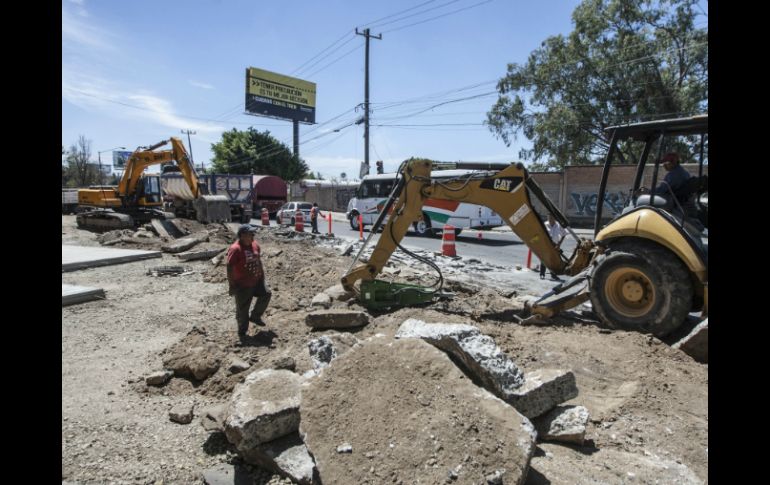 Los trabajos en Lázaro Cárdenas y 18 de Marzo ayudarán a resolver los problemas de inundación. EL INFORMADOR / ARCHIVO