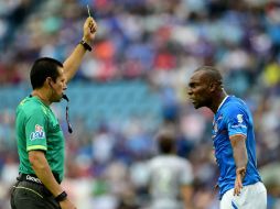 El ecuatoriano fue castigado un duelo al recibir par de amonestaciones en el duelo. AFP / ARCHIVO