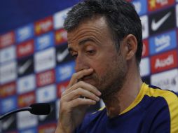 El estratega reconoció que prefiere no mirar hacia lo que hagan los rivales. EFE / Q. García